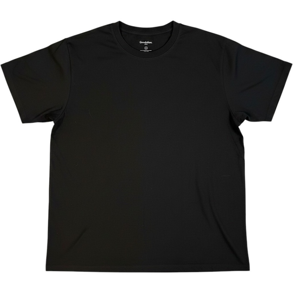 Goodfellow & Co Mens Black Short Sleeve Crew Neck Cotton Modal T-Shirt Size L